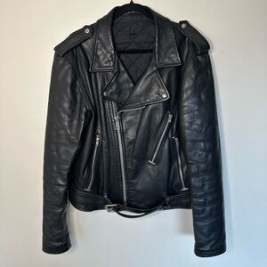 Vintage BRIMACO Leather Motorcycle Jacket